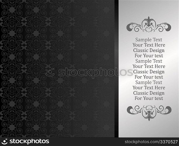 Vector luxury background for design