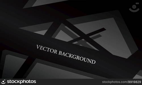 vector material design. abstract background with black color and light shadows