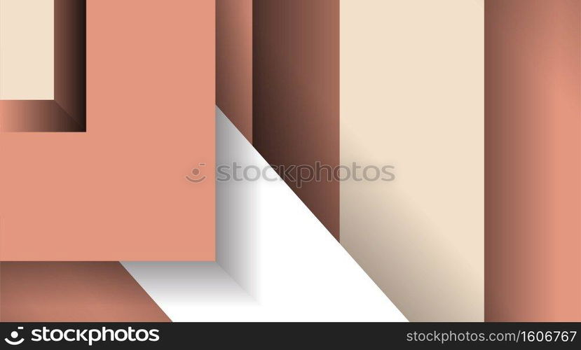 Vector material design background. Abstract creative concept layout template. overlapping geometric shapes. For web ,wallpaper, or etc