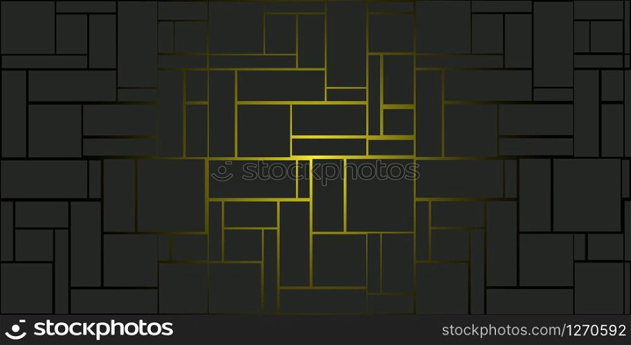 Vector maze background with lighting in the middle. City map on the streets