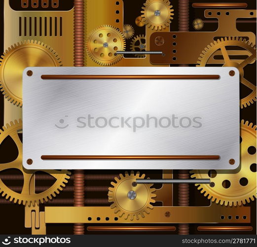 Vector mechanical background