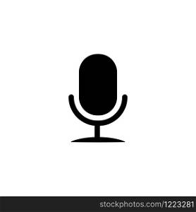 Vector Microphone icon design template