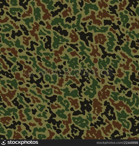 vector military summer camouflage pattern