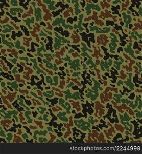 vector military summer camouflage pattern