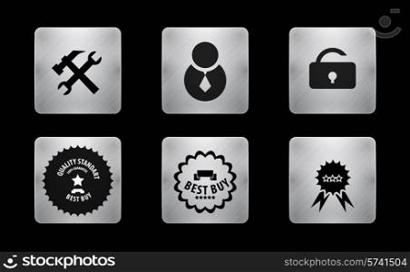 Vector mobile phone icon collection