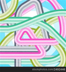 Vector Modern Disco Grunge Background with curved lines. EPS10 opacity
