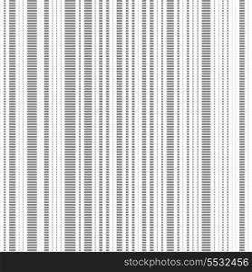 Vector Monochrome Seamless Line Pattern