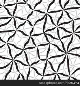 Vector Monochrome Seamless Microscopic Background