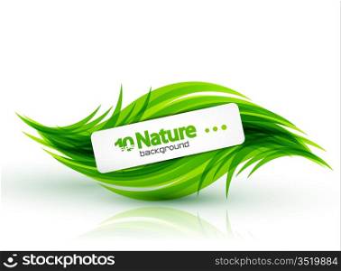 Vector nature abstract background
