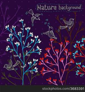 vector nature background