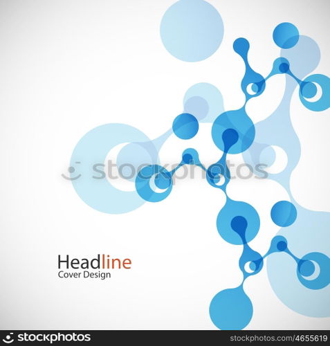 Vector network background. Vector network background.