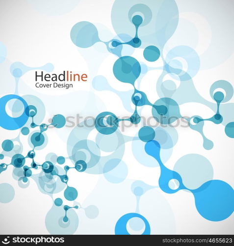 Vector network background. Vector network background.
