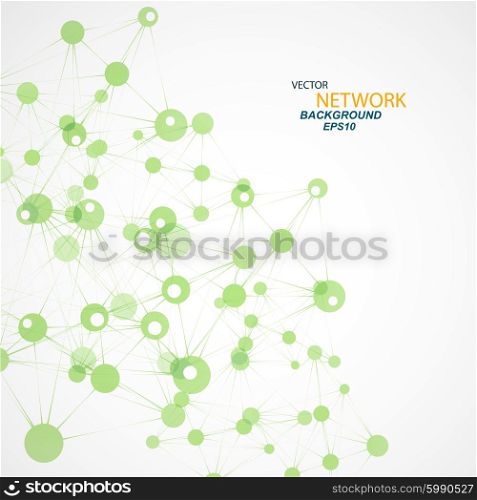 Vector network connection and DNA eps 10.. Vector network connection and DNA eps 10