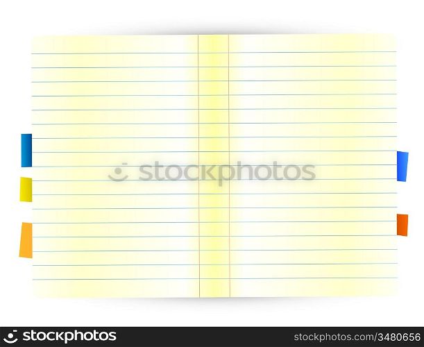 Vector notes sheet