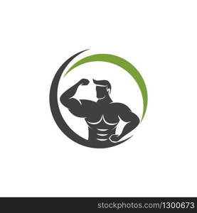 Vector object and Icons for Sport Label, Gym Badge, Fitness Logo Design