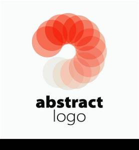 vector of abstract logos range