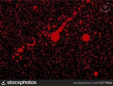Vector of blood splash background