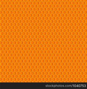 Vector of honeycomb seamless pattern background
