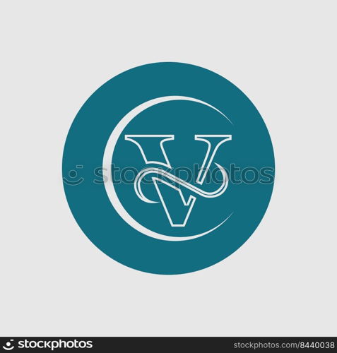 vector of Letter V Business  logo design template