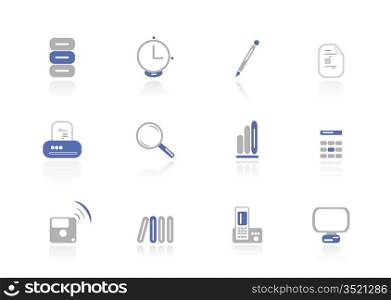 Vector office icons