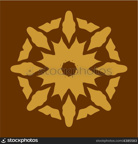 Vector. Ornament in color 36