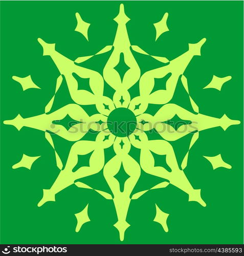 Vector. Ornament in color 49