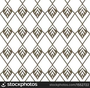 Vector ornamental seamless pattern. Geometric pattern. Illustration for your design.