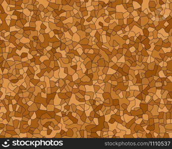 Vector otlined agglomerated cork texture. Natural cork oak brown colors backdrop with black contour for web background or card template.. Vector otlined agglomerated cork texture