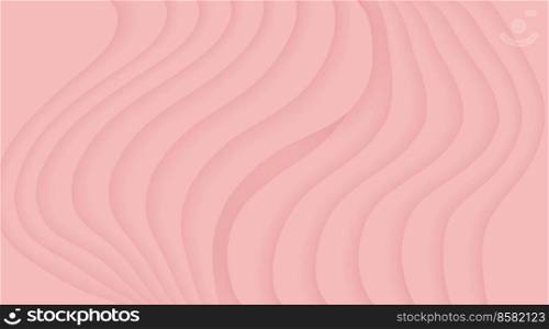 Vector overlapping wave texture pink color 