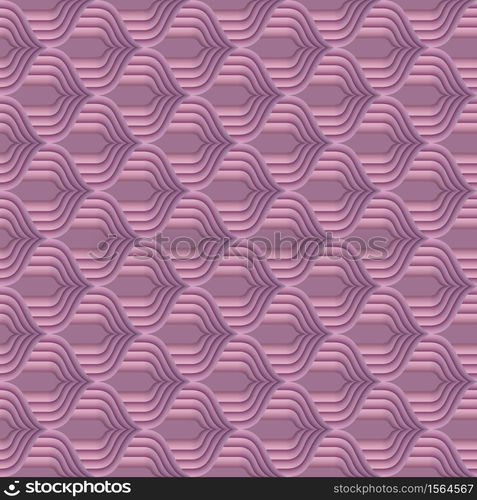 Vector paper cut geometric modern background. Trendy craft style illustration. 3d effect imitation. Vector paper cut geometric modern background