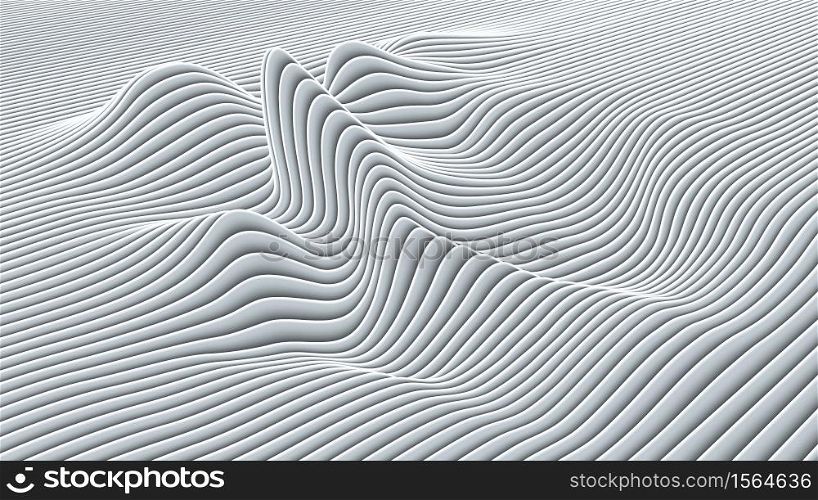 Vector paper cut waves modern background. Trendy style illustration. 3d effect imitation. Vector paper cut waves modern background.