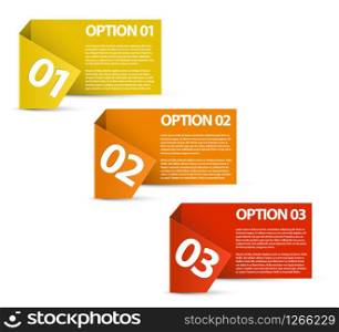 Vector Paper Progress background / product choice or versions