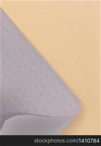 Vector Paper Roll Luxury Product Display Background in Beige & Patel Purple