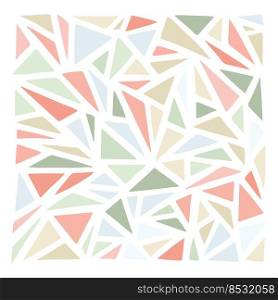 Vector pastel colors various triangle abstract shapes. Cute Boho nursery clipart. Hand drawn doodle illustration. Perfect for textile print, baby shower, kids bedroom decor, birthday party.. Vector pastel colors various triangle abstract shapes. Cute Boho nursery clipart. Hand drawn doodle illustration. Perfect for textile print, baby shower, kids bedroom decor, birthday party