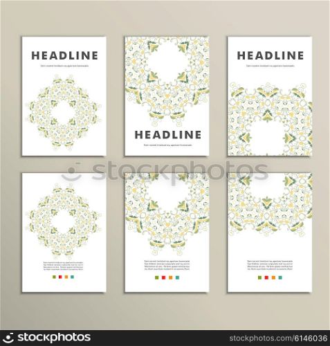 Vector pattern beautiful pattern on printed product. Design for books, banners, pages advertising.