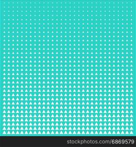 Vector pattern green and White triangle Halftone grid gradient geometric abstract background