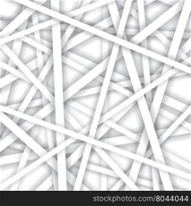 vector pattern of white straight lines with shadows