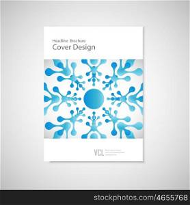 Vector pattern with abstract figure. Brochure for your business project. Vector pattern with abstract figure. Brochure for your business project.