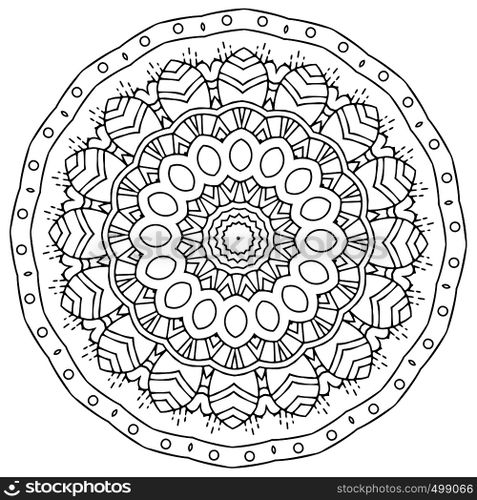 vector patterned mandala