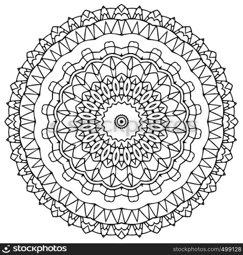 vector patterned mandala