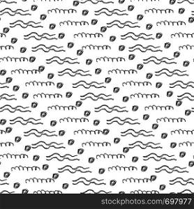 Vector pencil texture seamless pattern. Wave simple background. Backdrop for decoration. Vector pencil texture seamless pattern. Wave simple background. Backdrop for decoration.