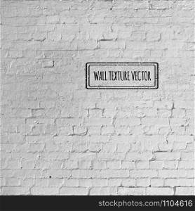 Vector photorealistic Grunge brick wall texture backgroung