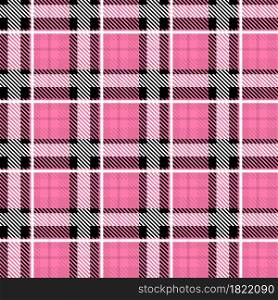 Vector Pink Plaid Check Seamless Pattern in Geometric Abstract Style Can be used for Girly Fashion Fabric Design, School Teen Textile Classic Dress, Picnic Blanket, Retro Print Shirt and Wrapping.. Vector Pink Plaid Check Seamless Pattern in Geometric Abstract Style Can be used for Girly Fashion Fabric Design, School Teen Textile Classic Dress, Picnic Blanket, Retro Print Shirt and Wrapping