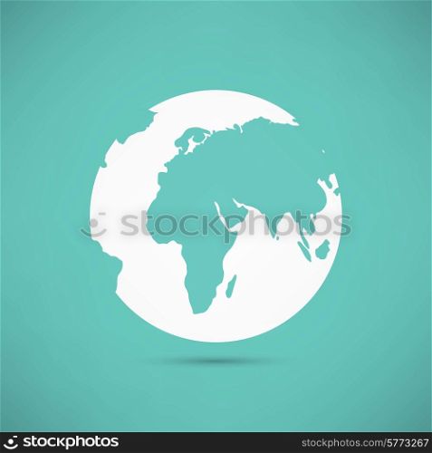 Vector Planet Earth Icon