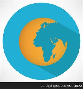 Vector Planet Earth Icon