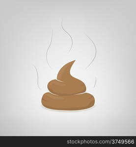 Vector poop illustration