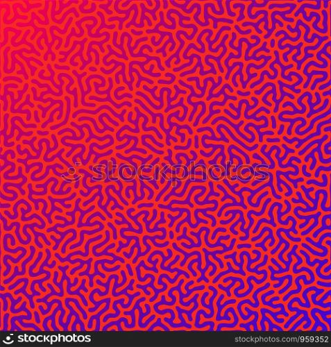 vector proton purple living coral design Turing morphogenesis reaction diffusion pattern organic ornament pink background. turing morphogenesis reaction diffusion pattern