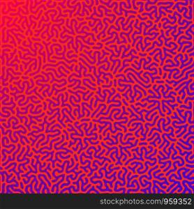 vector proton purple living coral design Turing morphogenesis reaction diffusion pattern organic ornament pink background. turing morphogenesis reaction diffusion pattern