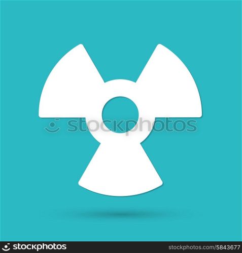 Vector radiation symbol