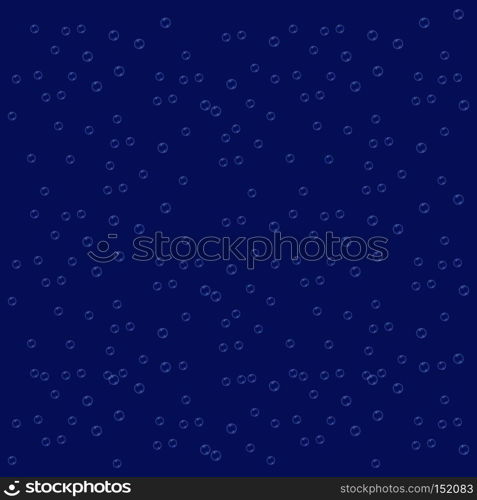 Vector realistic water bubbles seamless pattern. Fresh raindrop clear illustration. Vector realistic water bubbles seamless pattern